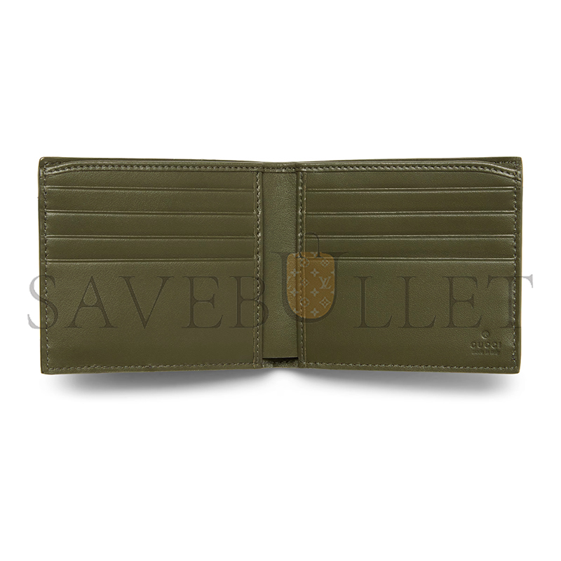 Gvc*1 gg monogram bi-fold wallet 768243 (21*9cm)